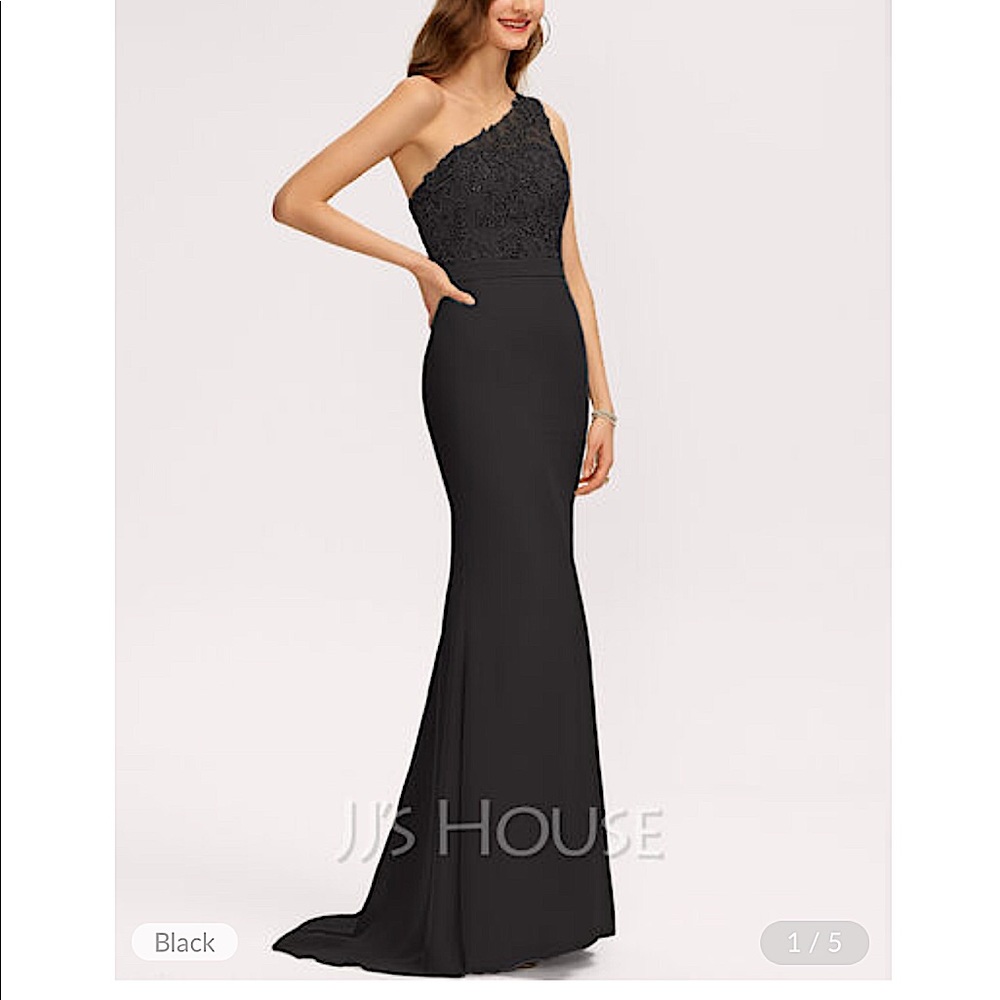 Trumpet/Mermaid One-Shoulder Chiffon Dress